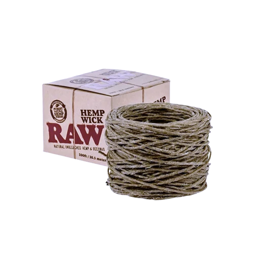 Raw Hemp Wick 30.5 Meters