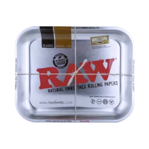 Plateau Raw Silver Tray Large