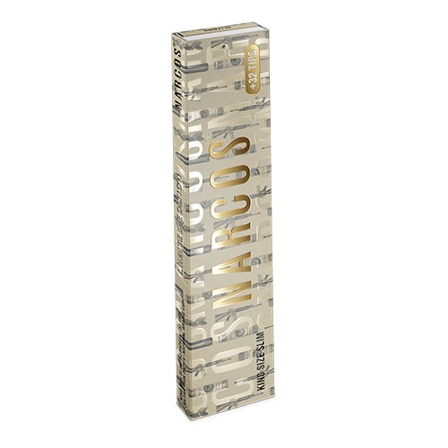 Narcos Gold King Size Slim + Tips ( Limited Edition )