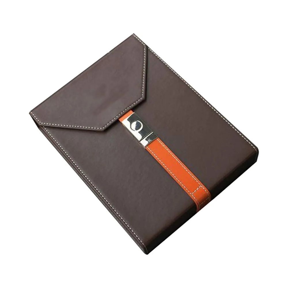 Étui à cigares en cuir Marron Flornc