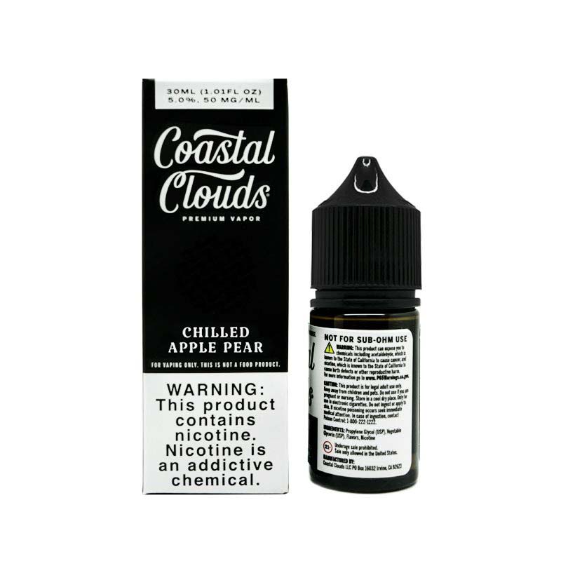 Coastal Cloud Chilled Apple Pear 30 ml - Sels de nicotine