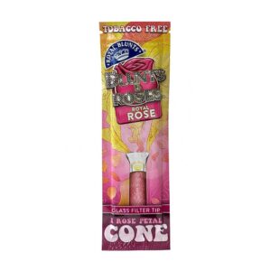 Royal Blunts 1 Rose Petal Cone + Glass Filter Tip