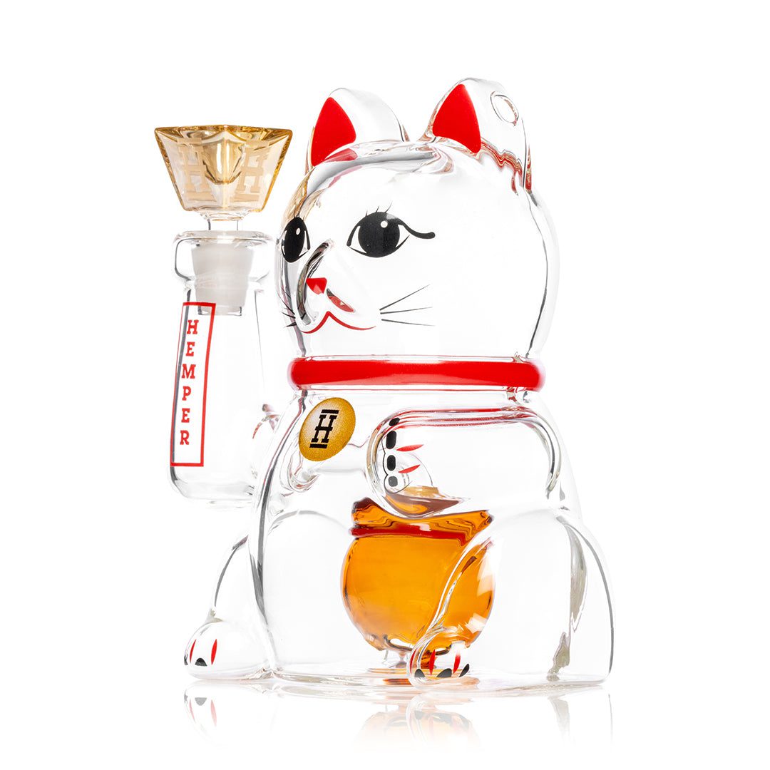 Lucky Cat XL Bong - HEMPER – Image 3