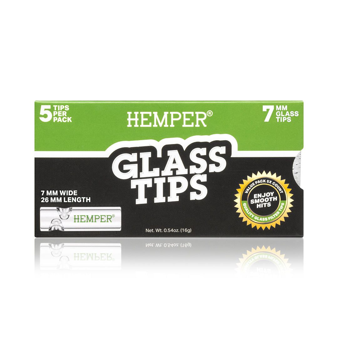 HEMPER - Glass Filter Tips 7mm | 5 Pack – Image 3