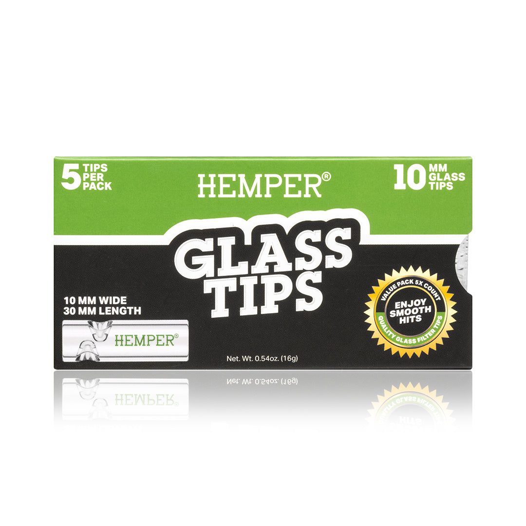 HEMPER - Glass Filter Tips 10mm | 5 Pack – Image 3