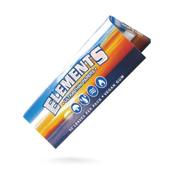 Elements rolling papers 1/4 Blue