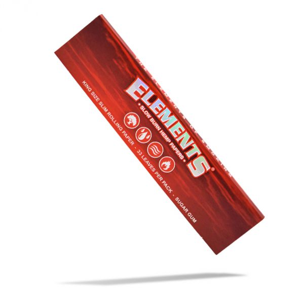 Elements rolling papers red King size