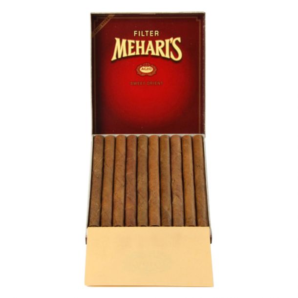 Meharis Red Filter 10 Cigarillos