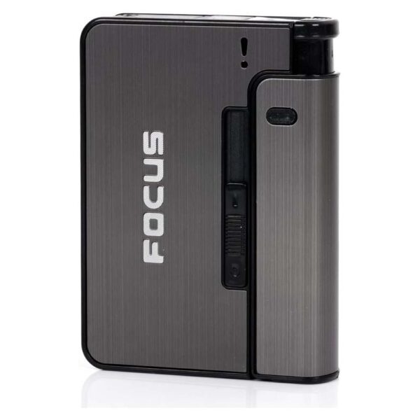 Étui à cigarettes Focus avec briquet