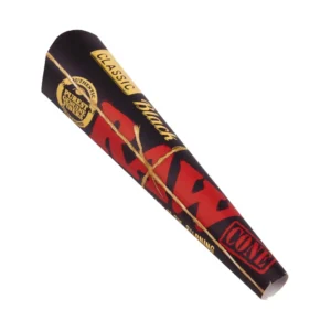 RAW Classic Black 6 Cones 1¼