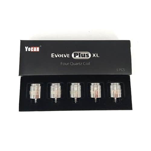Yocan Evolve Plus XL Coils – Quad Quartz Puissant et Durable