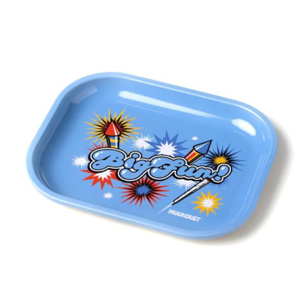 Big Fun MoonDust Mini Plateau – Plateau à rouler design